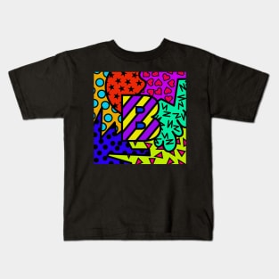 Alphabet Series - Letter B - Bright and Bold Initial Letters Kids T-Shirt